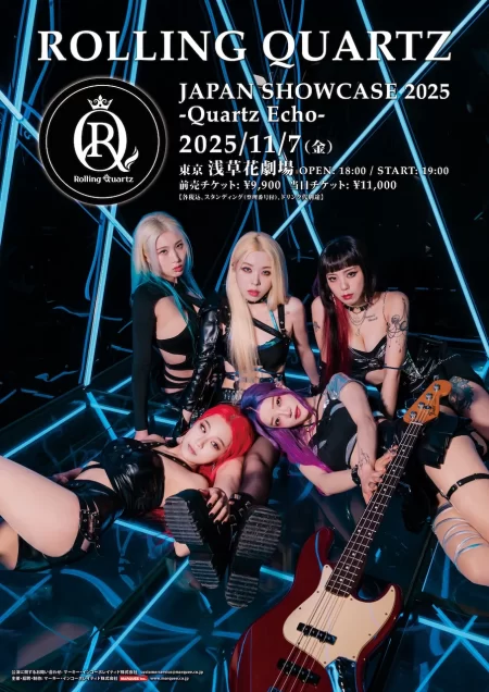 Rolling Quartz クォーツ・エコー 奇跡の響き サインCD チェキ 韓国発ホット＆クールな実力派ガールズバンドが日本デビュー